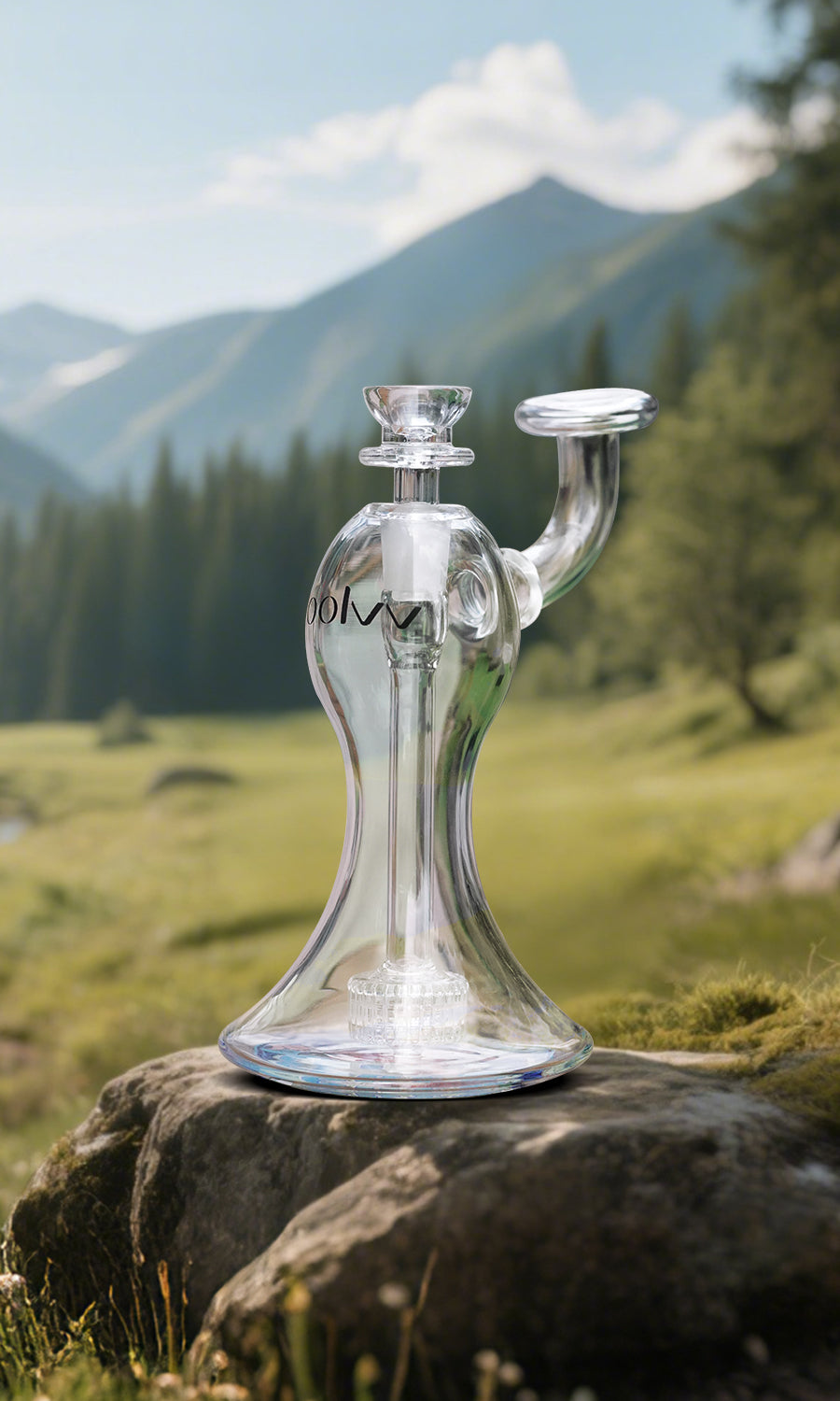 OOLVV Cobra Glass Bong - Blue